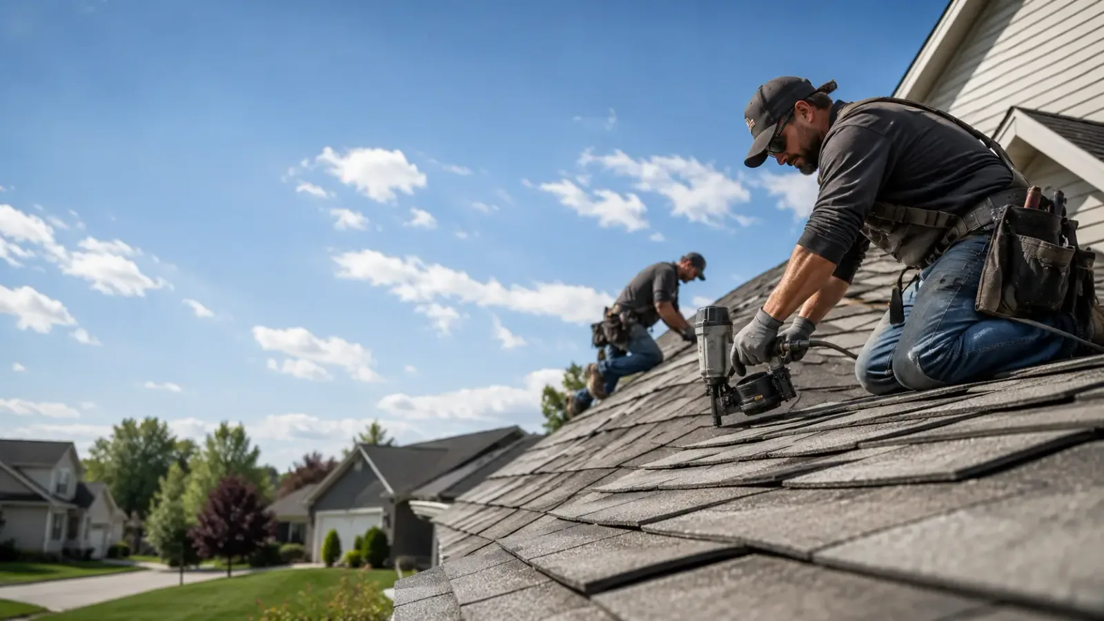 Storm Damage Roof Repair in Foss, OK near me